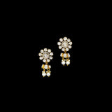 Elevate your ensemble with our stunning Small Choker and Earring Pair - (KMNE3365)