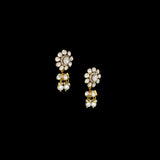 Elevate your ensemble with our stunning Small Choker and Earring Pair - (KMNE3365)