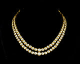 Stunning Round Uncut Diamond Necklace and Earring Pair - kmne3399