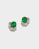 Elegant designer tops with emeralds and diamonds, radiating timeless beauty, refined sophistication, and subtle, graceful charm.(GDE0472)