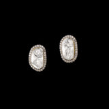 Halo Diamond Polki Tops Oversized Diamond Polki centres embraced by shimmering round diamonds, creating bold statement tops with refined brilliance and contemporary sophistication.(GDE0479)