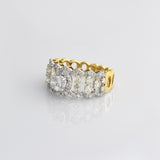 Sparkling diamonds beautifully arranged in this statement ring, offering timeless elegance and brilliant shine.(PGDR0513)