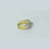 Sparkling diamonds beautifully arranged in this statement ring, offering timeless elegance and brilliant shine.(PGDR0513)