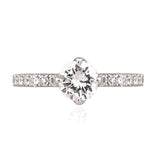 Designed to shine today and forever, this solitaire diamond ring blends timeless beauty with refined craftsmanship.(PGDR0537)
