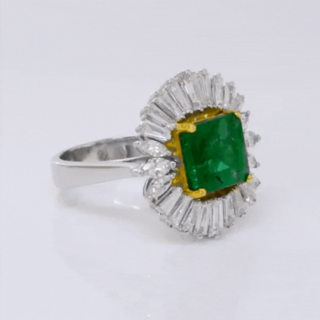 Introducing our striking Emerald Octagon Ring - PGDR0417
