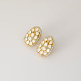 A graceful fusion of Diamond Polki and diamonds, crafted for timeless elegance and sparkle.(WDN1267)