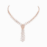 Necklace with Round Cut Diamond-PGDNE073