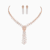Necklace with Round Cut Diamond-PGDNE073